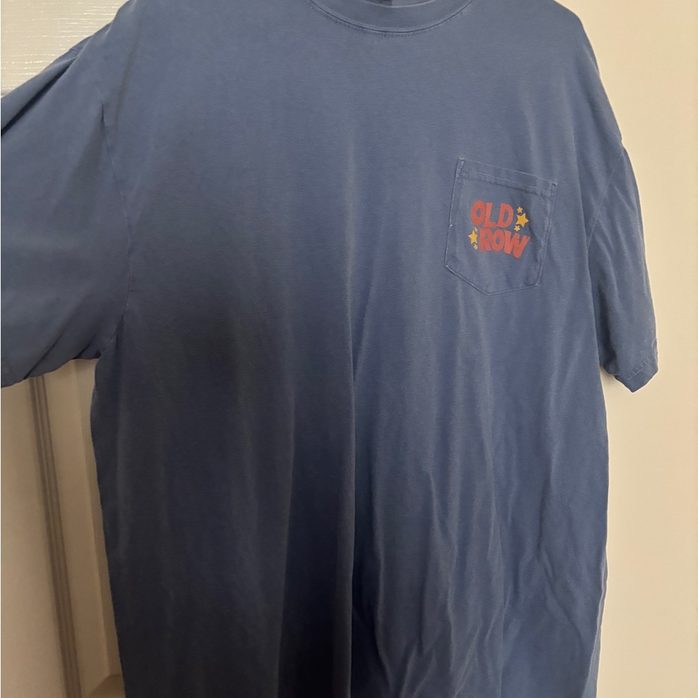 Blue Old Row Graphic Tee